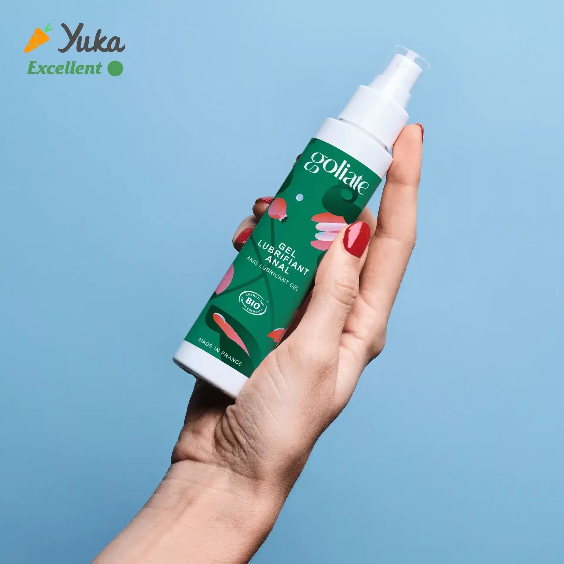 Anaal glijmiddel - Biologisch gecertificeerde anale glijgel 100ml - Goliate