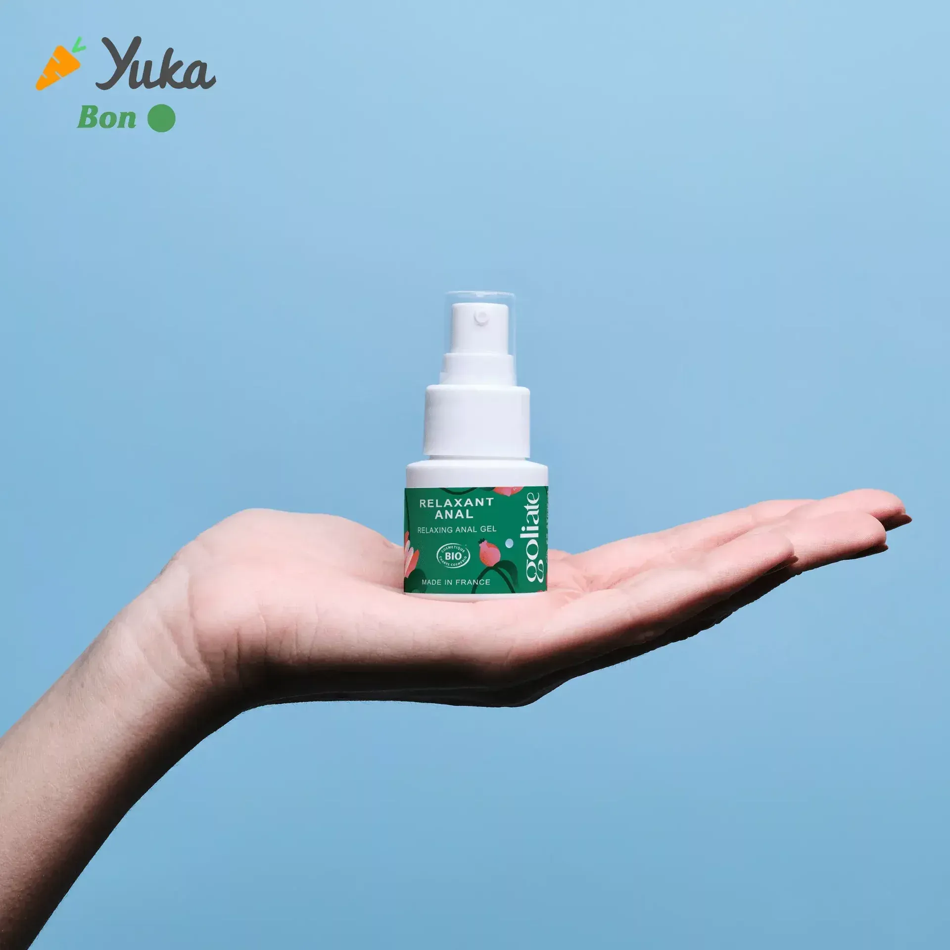 Relaxant Anal – Décontractant performances optimales - naturel & certifié Bio - Goliate