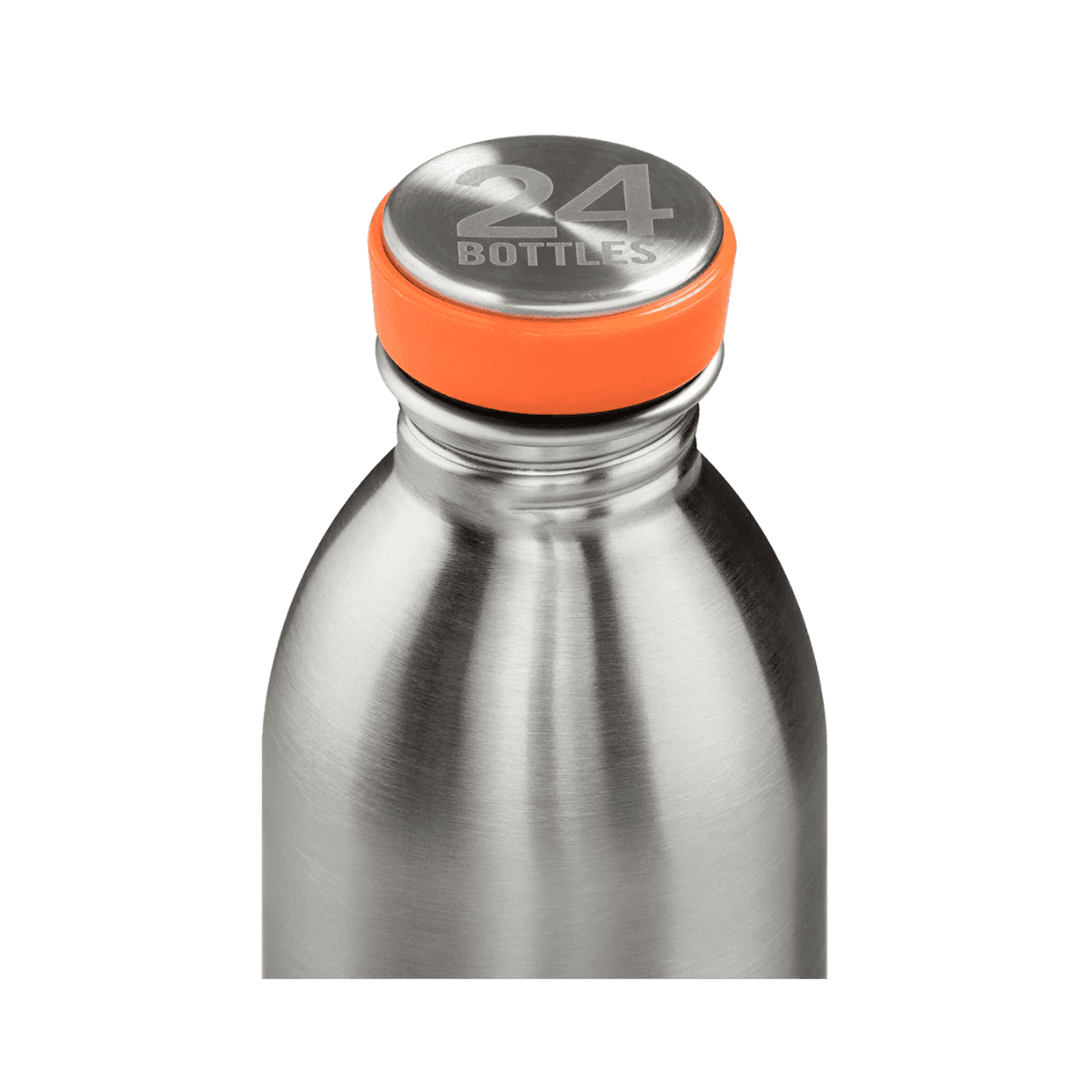 Gourde - Urban Bottle Brushed Steel 1000 ml - 24Bottles
