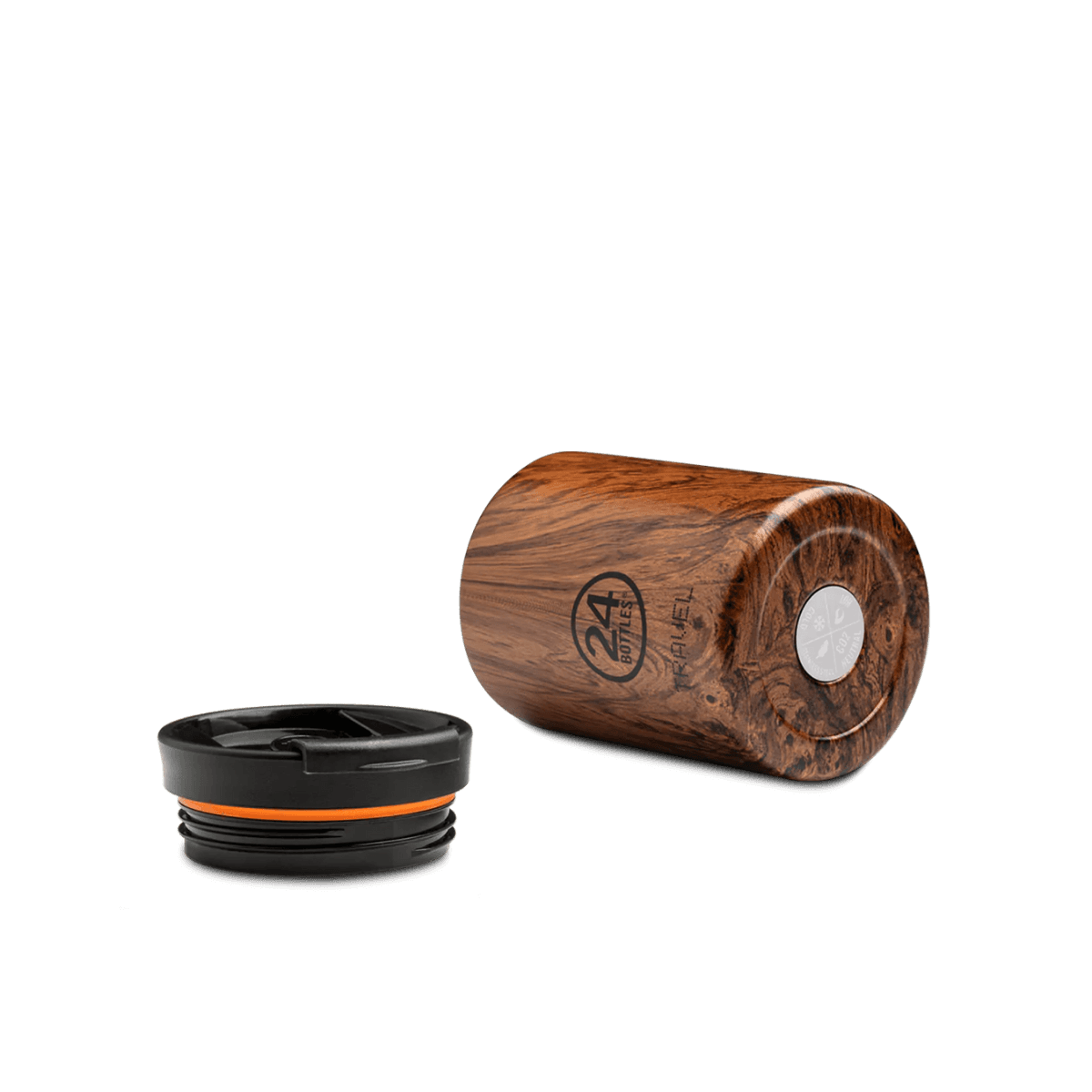Mug de voyage - Travel Tumbler Sequoia Wood 350 ml - 24Bottles