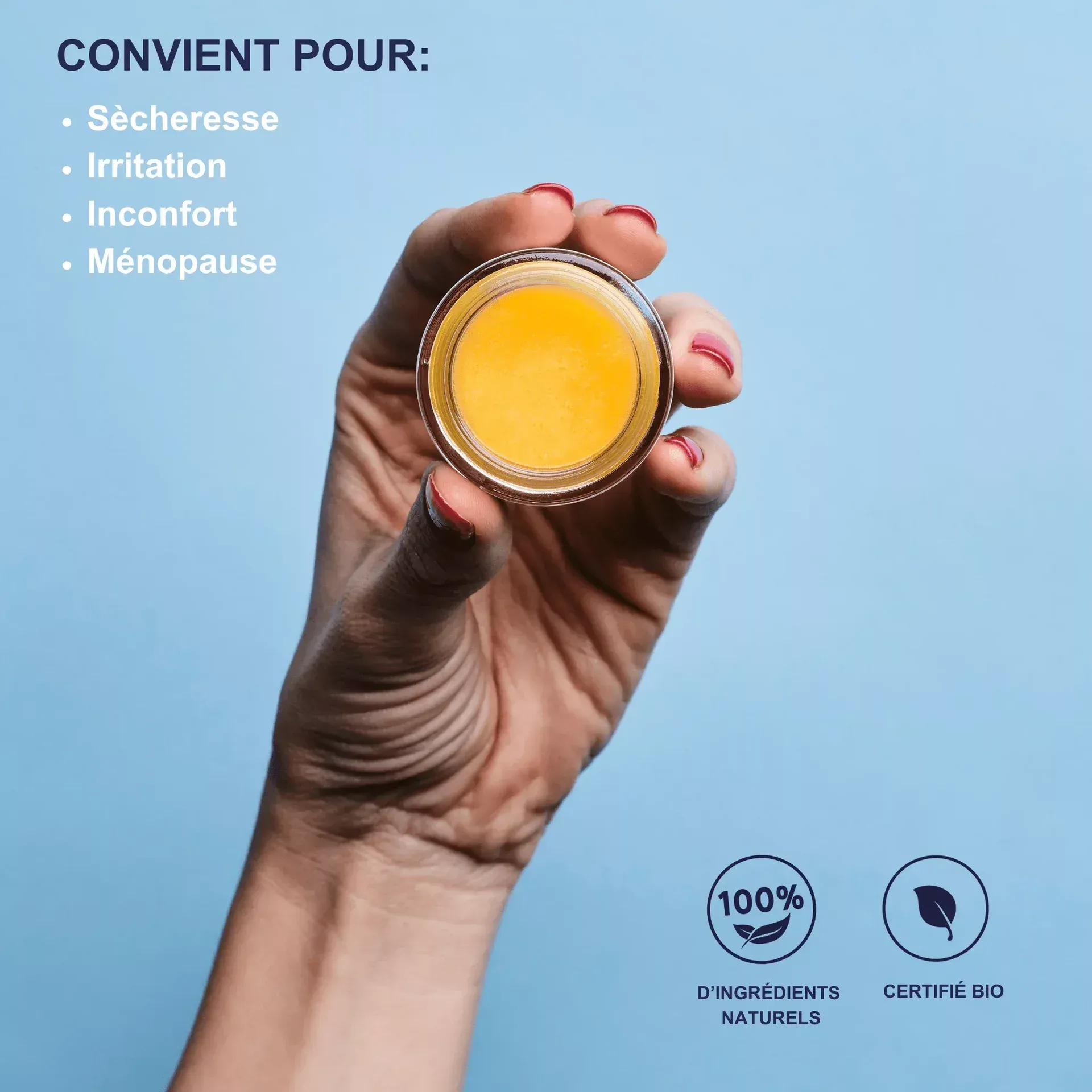 Baume soin vulve régénérant certifié Bio 15ml - Goliate