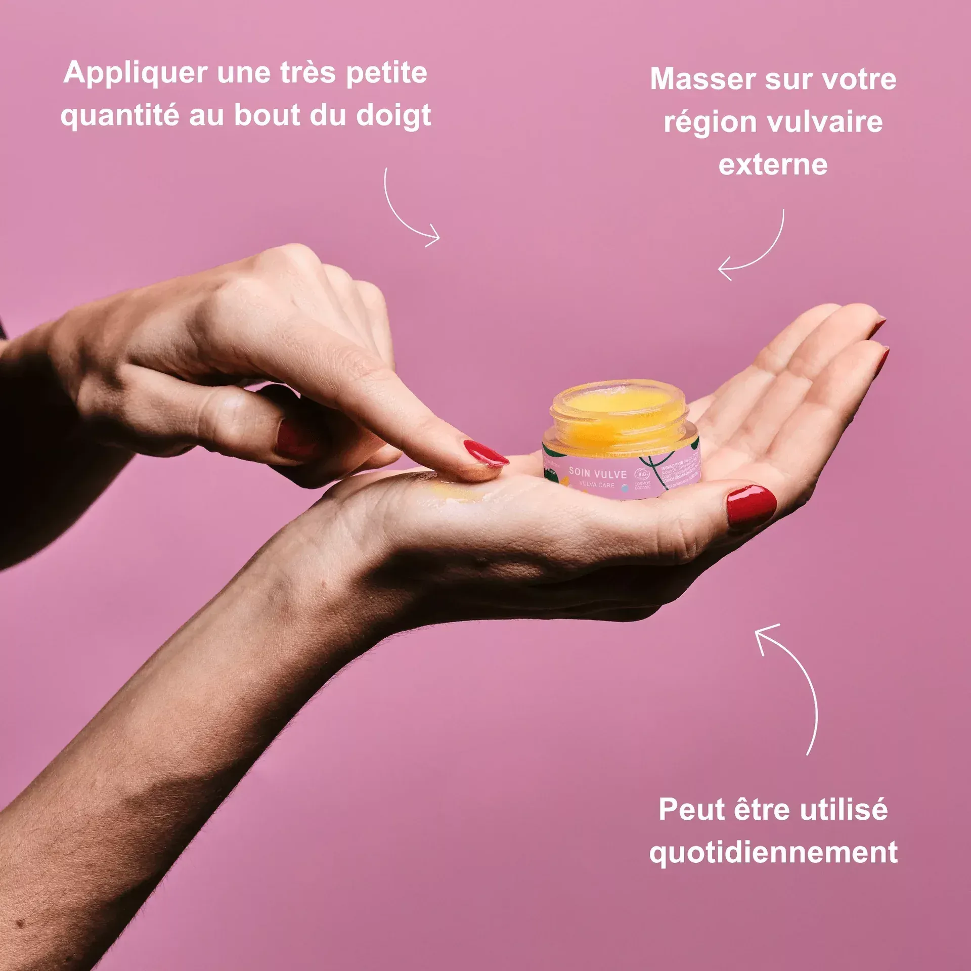 Baume soin vulve régénérant certifié Bio 15ml - Goliate
