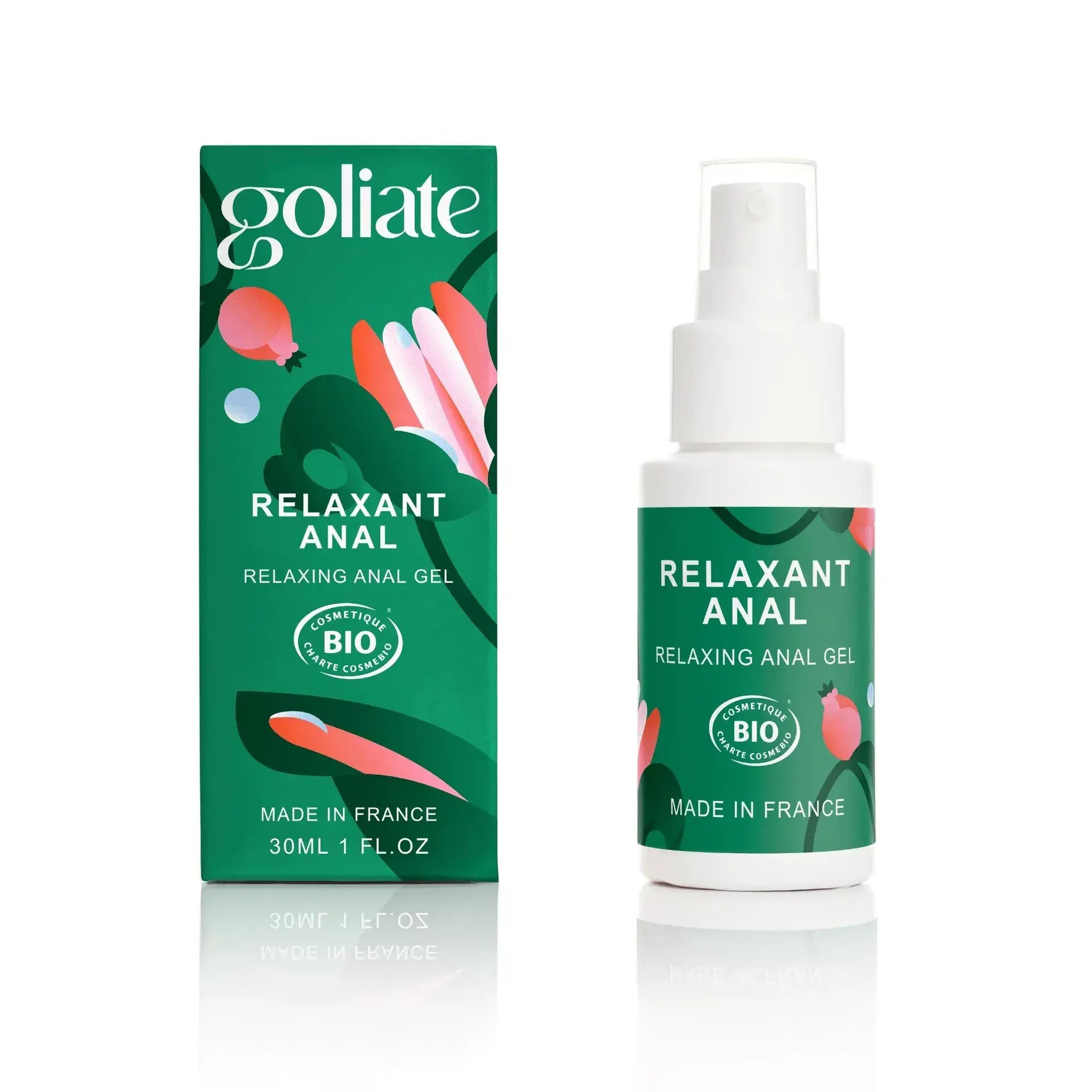 Relaxant Anal – Décontractant performances optimales - naturel & certifié Bio - Goliate
