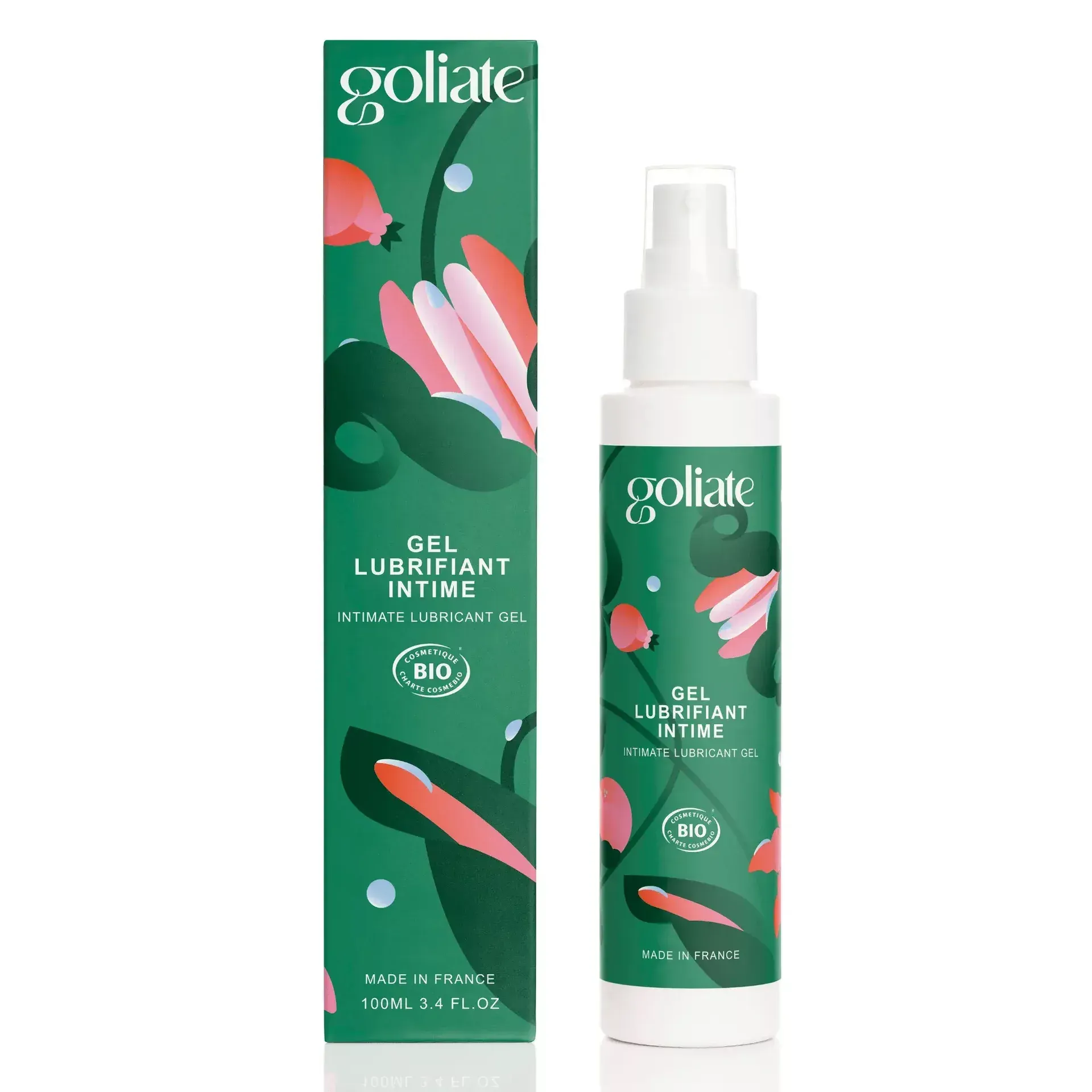 Gel lubrifiant intime - Naturel et certifié Bio 100ml - Goliate