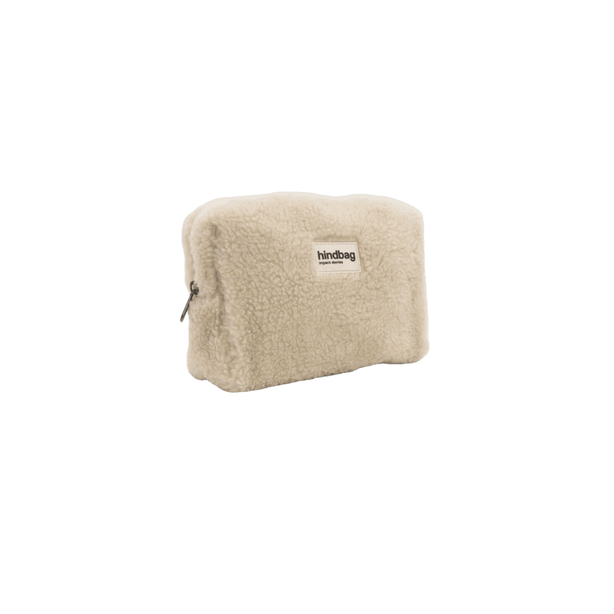 Trousse de toilette LEON - Fourrure Beige - HINDBAG
