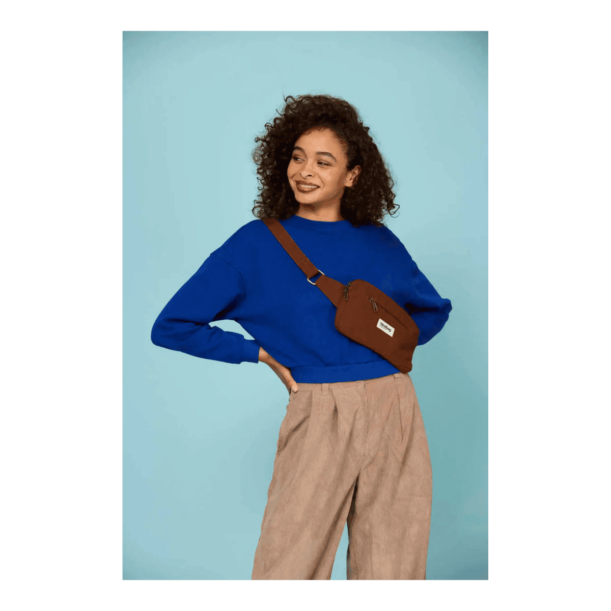 Sac Banane HARRY - Chocolat - HINDBAG