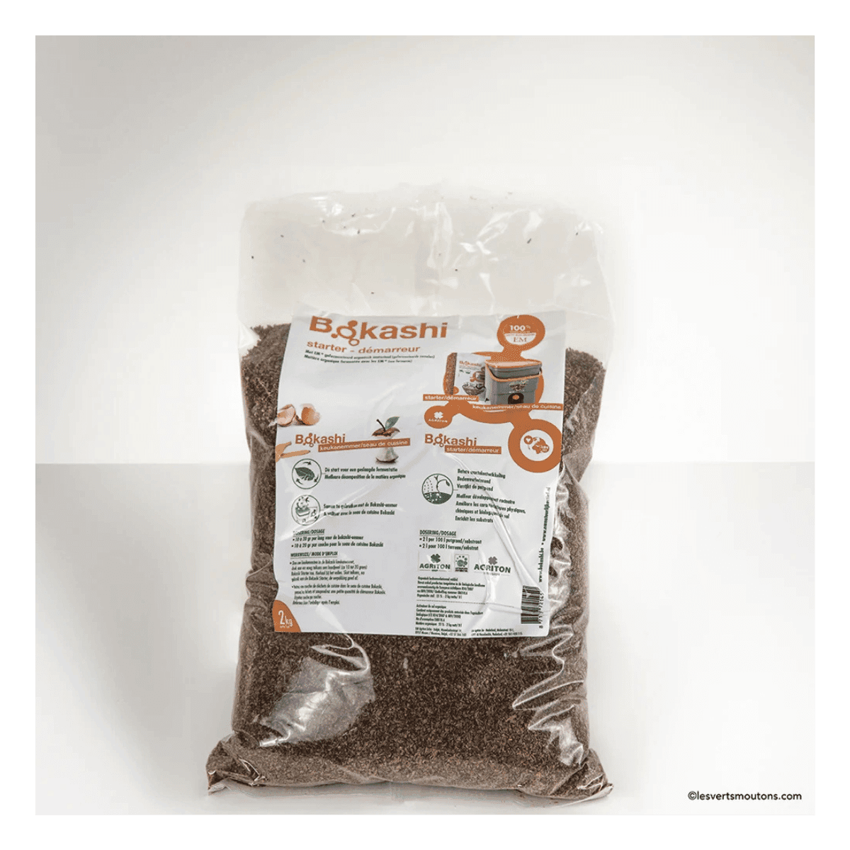 Activateur Bokashi aux EM 1 kg - Les verts moutons