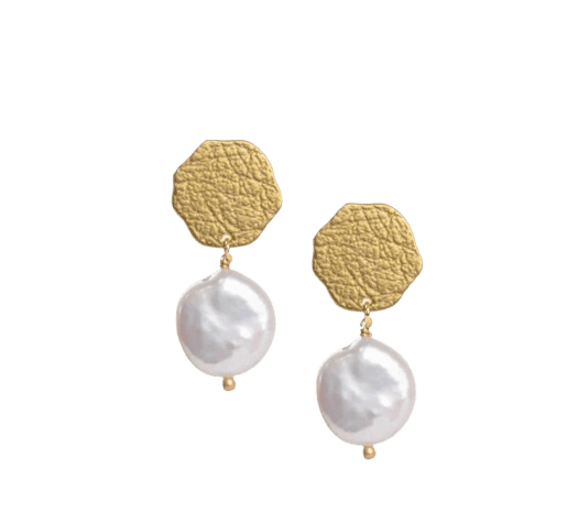 Boucles d'oreilles Maud - Plaqué or - Aglaïa & Co