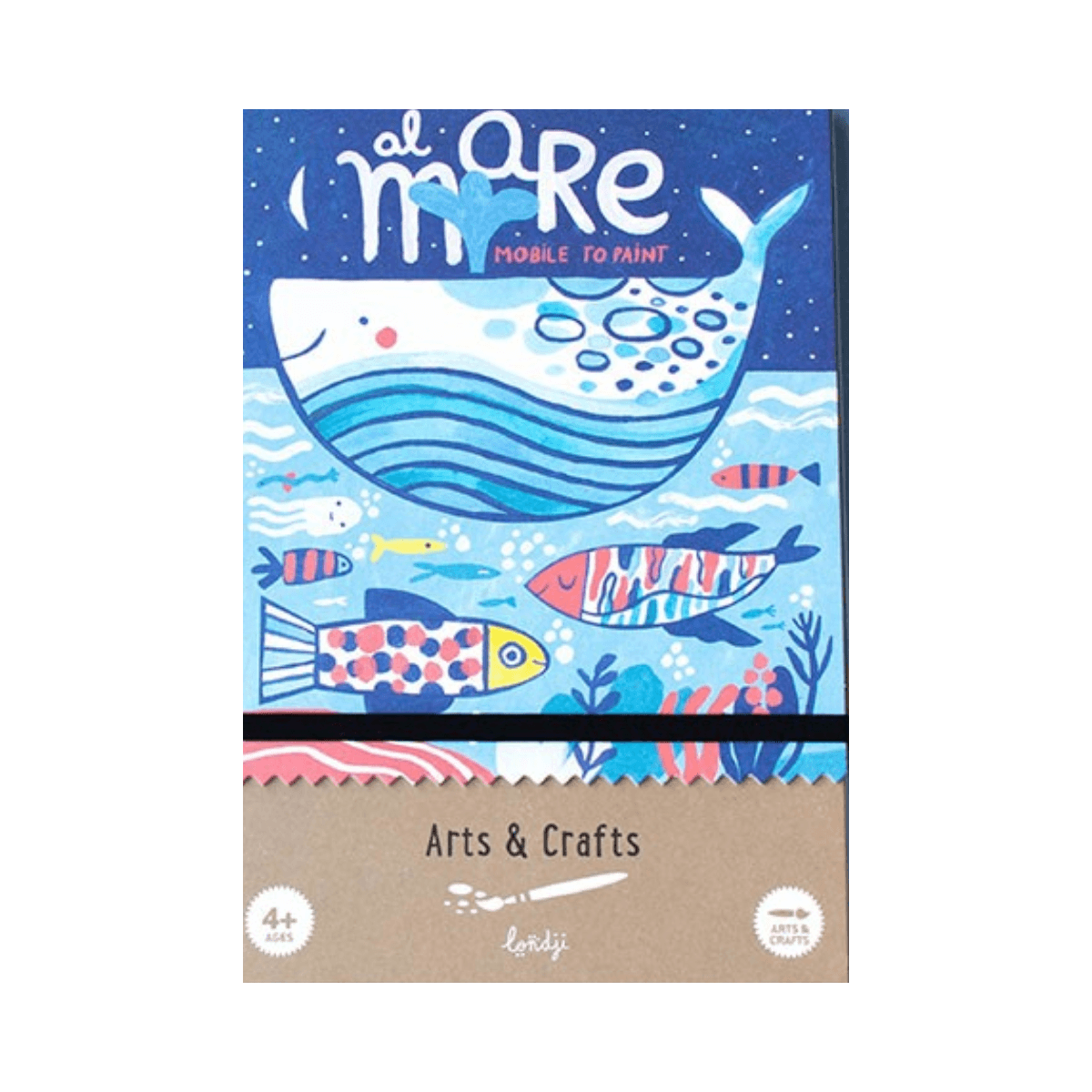 Set aquarelverf - 4 jaar en ouder - AL MARE - Londji