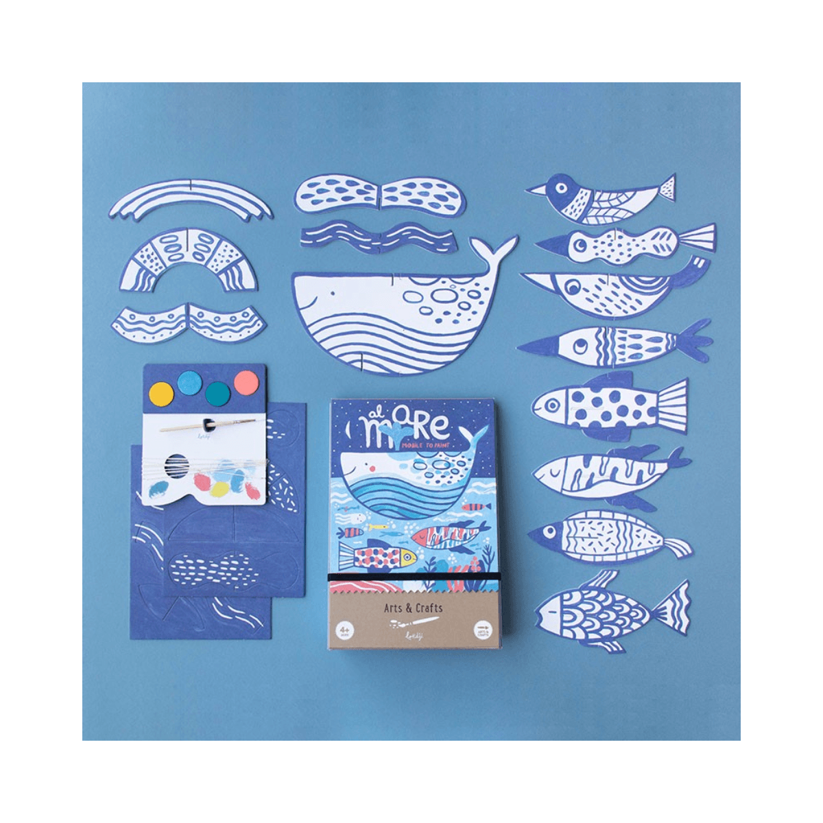 Set aquarelverf - 4 jaar en ouder - AL MARE - Londji
