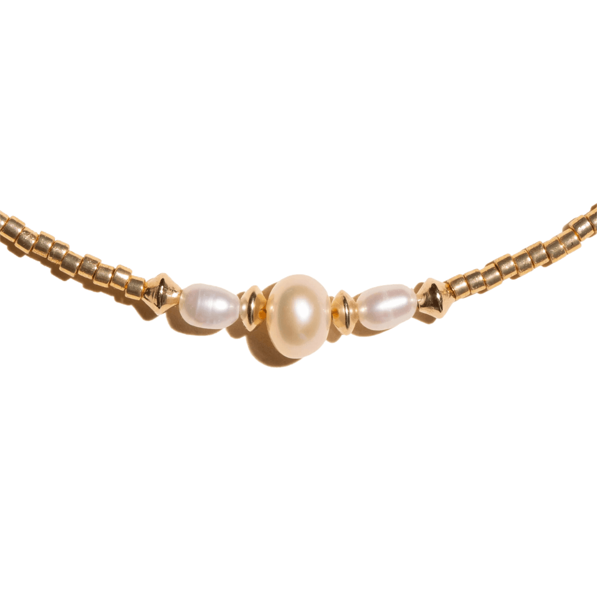 Collier Choker MOTHER OF PEARL - Apsara Jewels