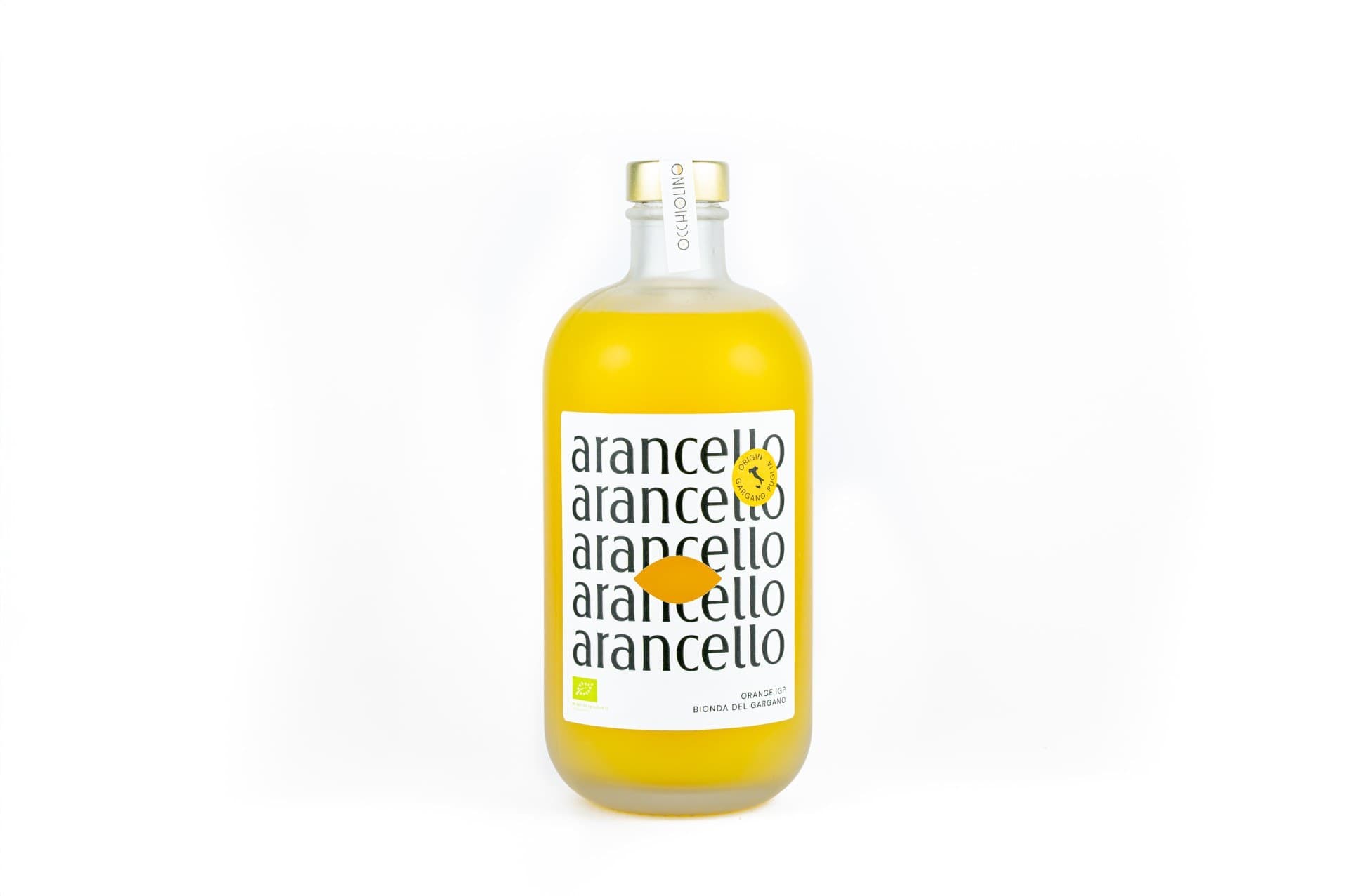 Liqueur d'écorce d'orange BIO - ARANCELLO - 500ml - Occhiolino