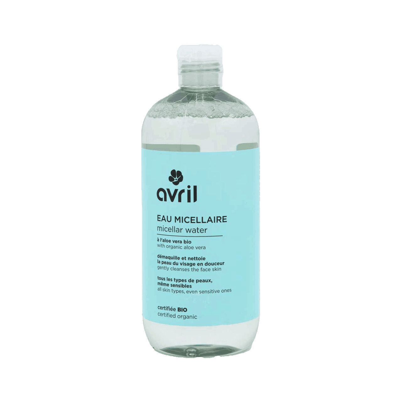 Eau micellaire 500 ml - Certifiée Bio - Avril