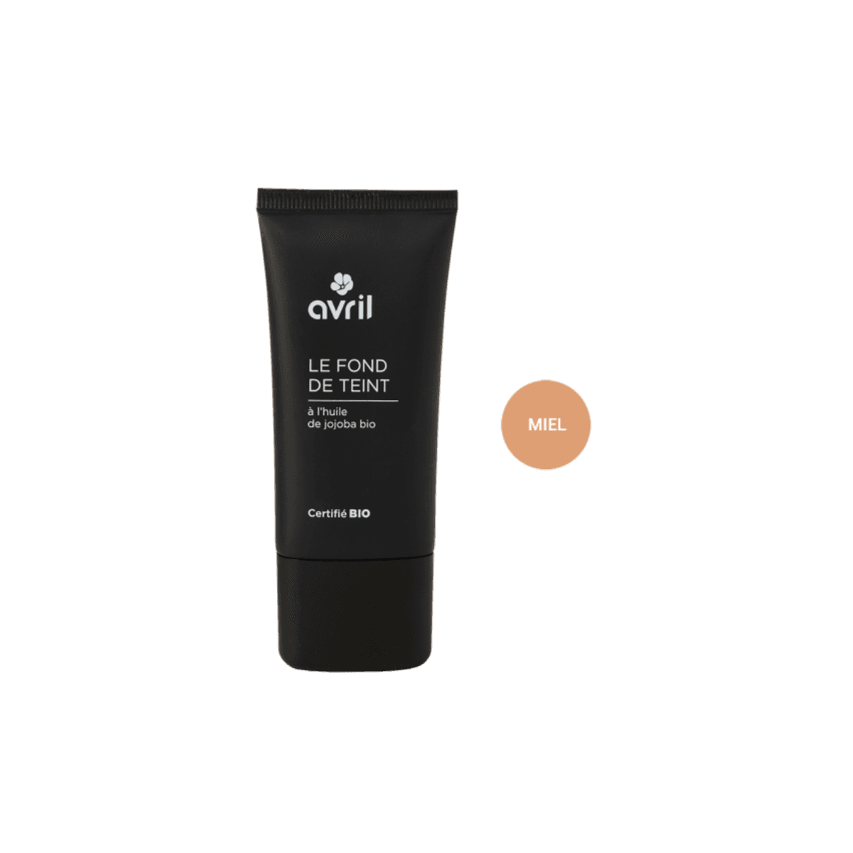 Fond de teint - MIEL 30ml - Certifié Bio - Avril