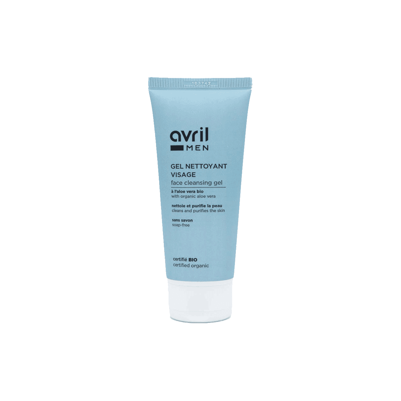 Gel nettoyant visage Homme 100ml - Certifié Bio - Avril