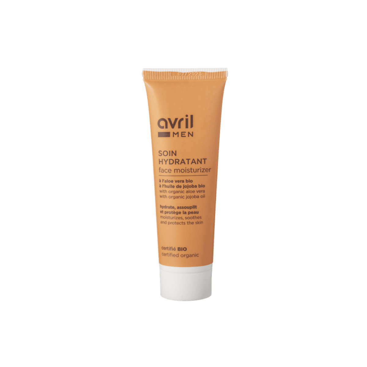 Soin hydratant Homme 50ml - Certifié Bio - Avril