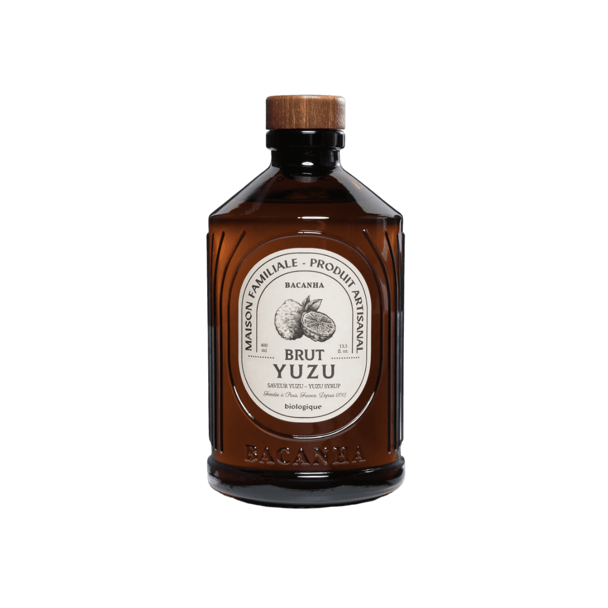 Sirop Yuzu Brut - Biologique - 400ml - Bacanha