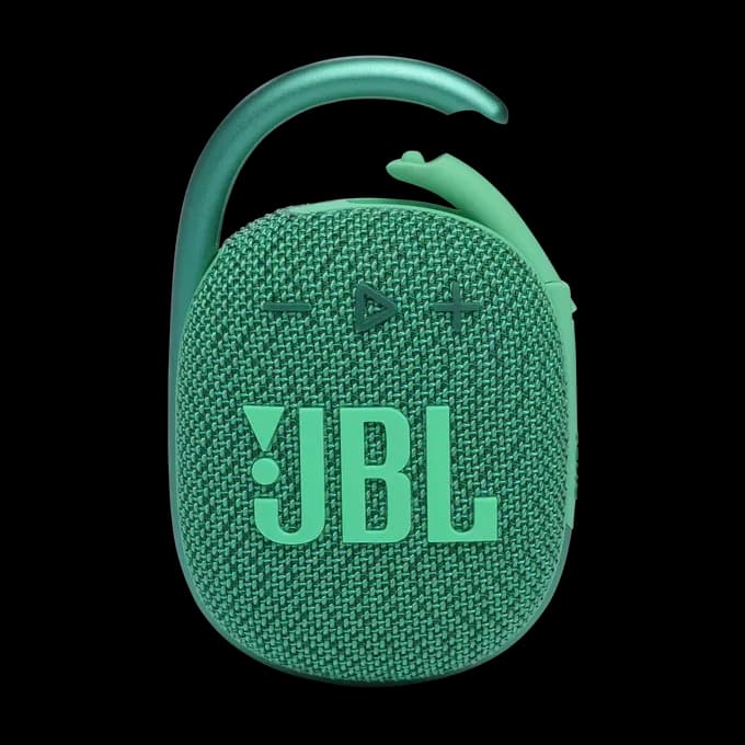 Enceinte Portable Bluetooth Etanche - JBL Speaker Clip 4 Eco - Vert - JBL