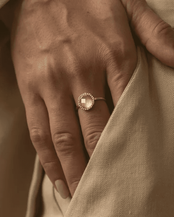 Bague Carole - Plaqué or - Aglaïa & Co