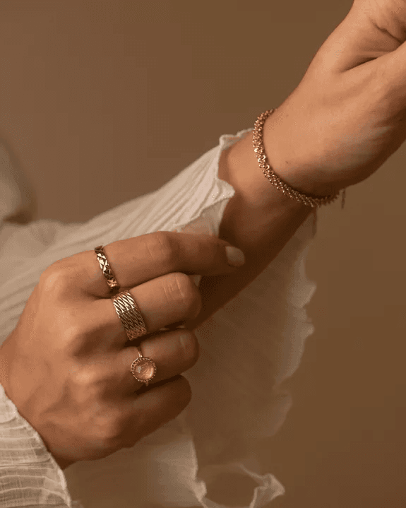 Bague Carole - Plaqué or - Aglaïa & Co