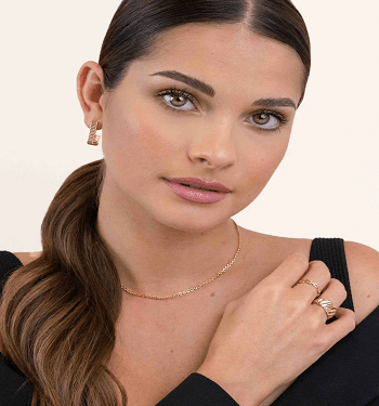 Bague Josephine - Plaqué or - Aglaïa & Co