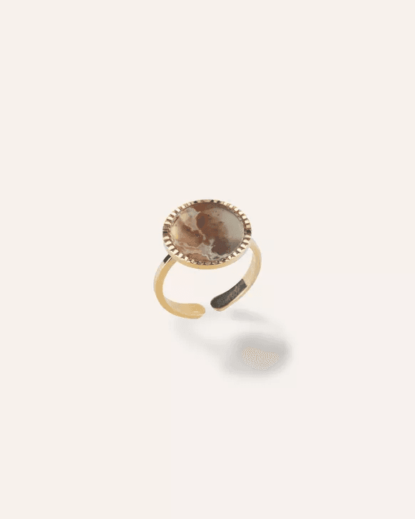 Bague Pasithéa - Plaqué or - Aglaïa & Co