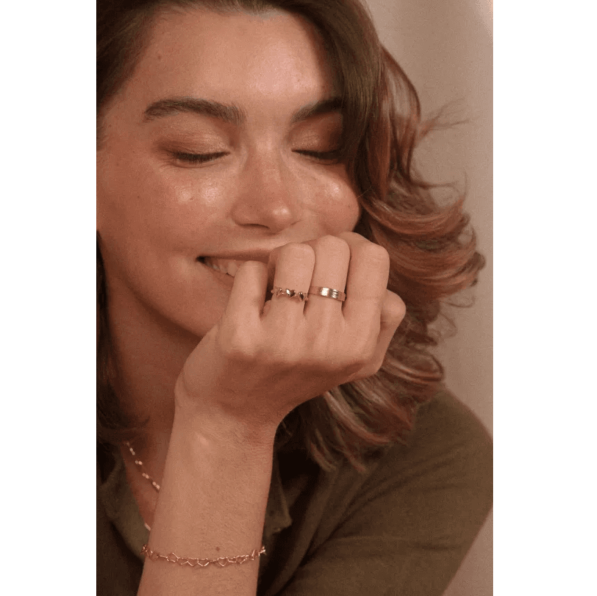 Bague Sacha triple - WAEKURA