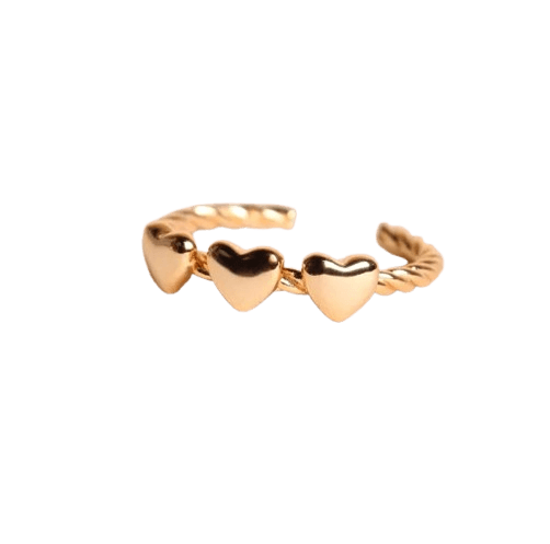 Bague Sacha triple - WAEKURA