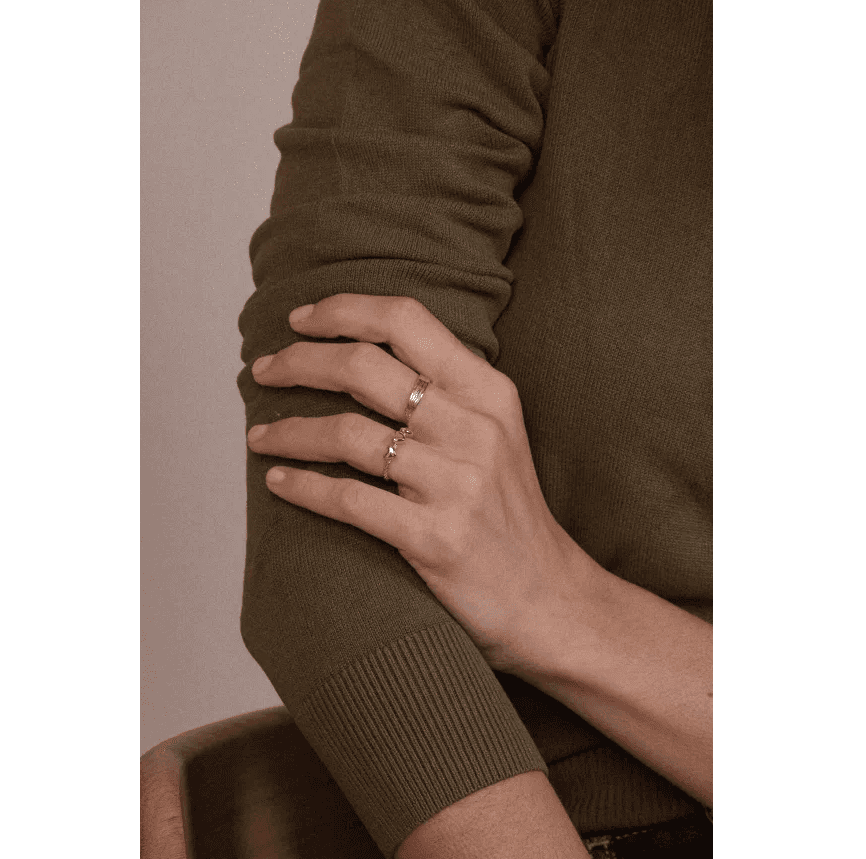 Bague Sacha triple - WAEKURA