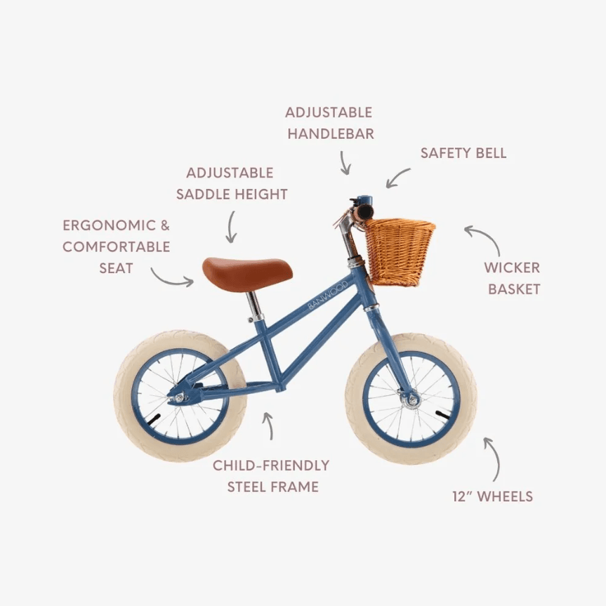 Draisienne Balance bike - Blue - Banwood