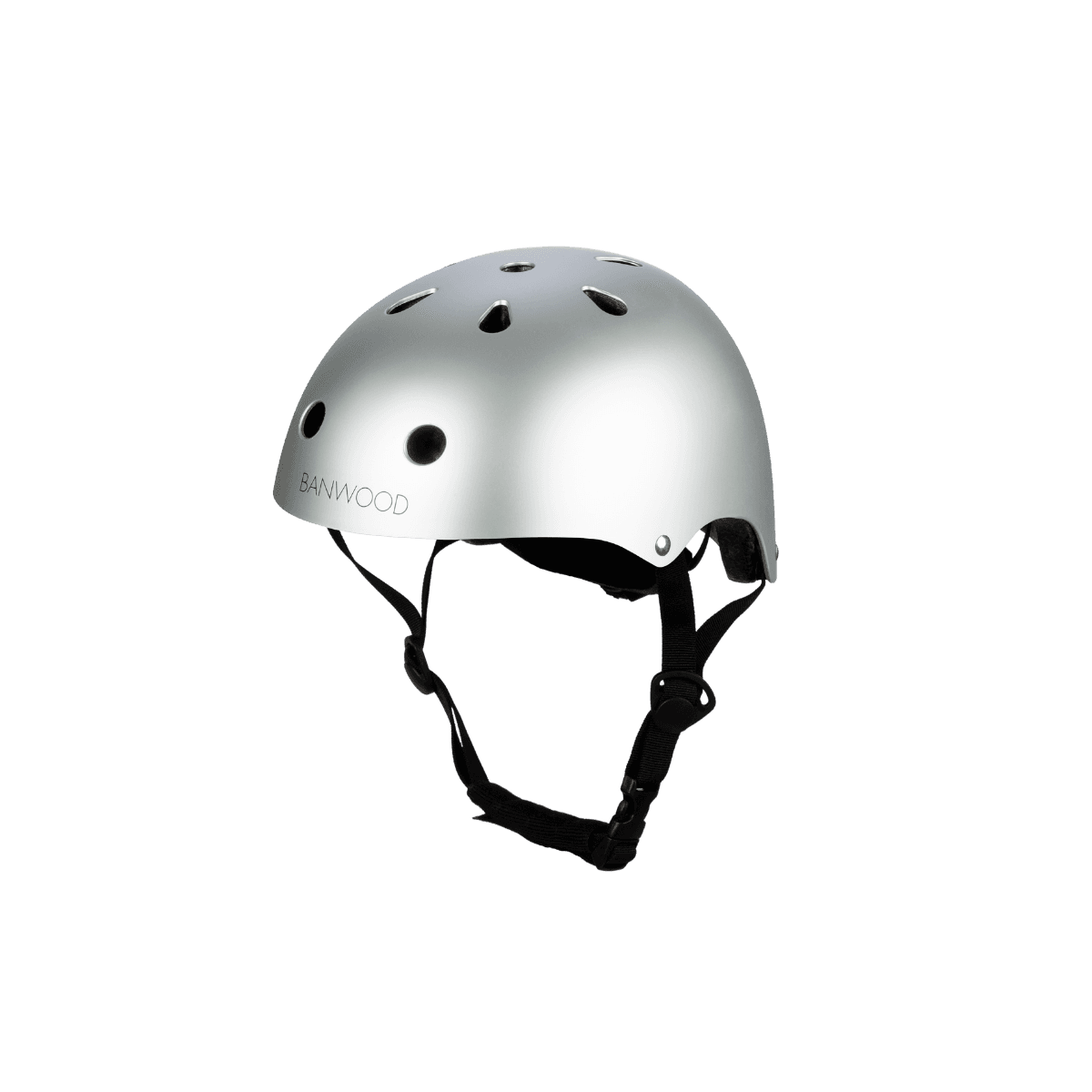 Kinderhelmen - chroom - Classic Helmet Matte Chrome - Banwood