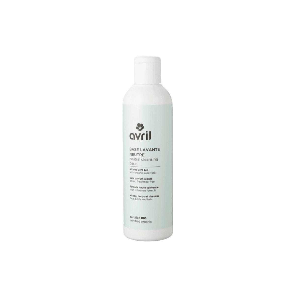 Base lavante neutre 240ml - Certifiée Bio - Avril