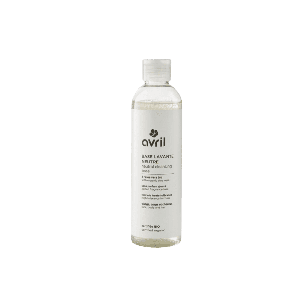 Base lavante neutre 240ml - Certifiée Bio - Avril