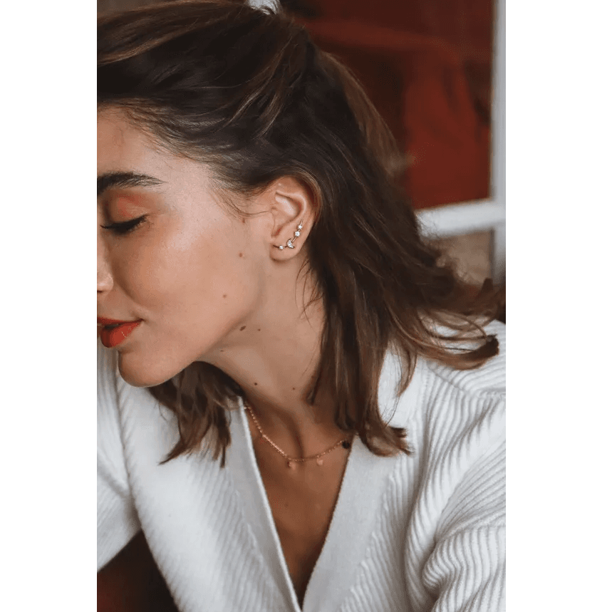 Boucles d'oreilles Contours Astrid - WAEKURA