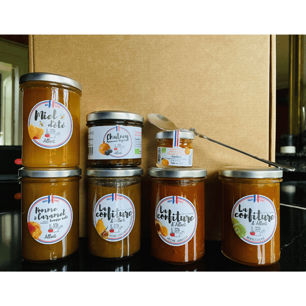 Box découverte BIO - La confiture d'Albert
