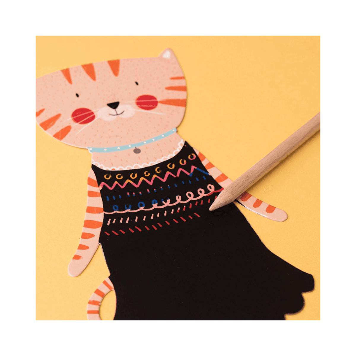 Bricolage Cartes à gratter - 4 ans + - TICKLE ME - Londji