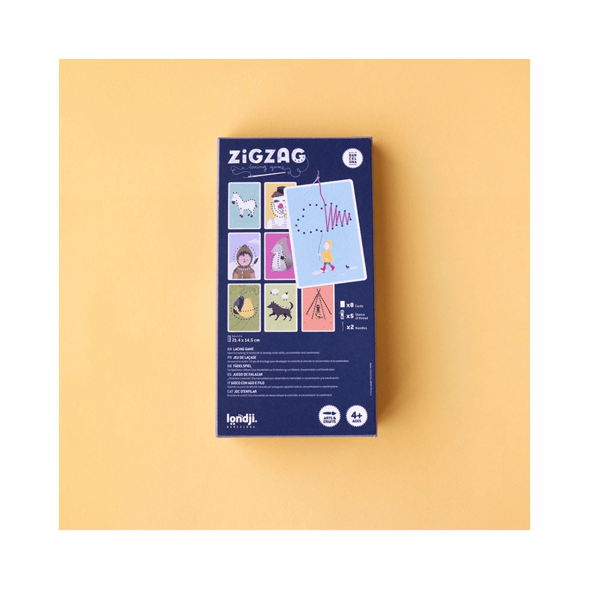 Bricolage kit de broderie - 4 ans et + - ZIG ZAG - Londji