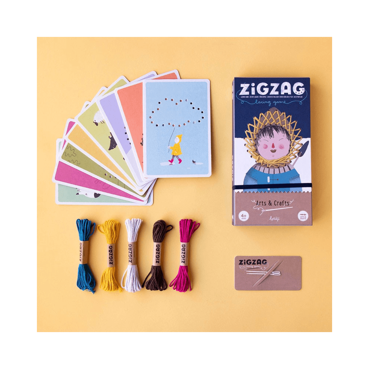 Bricolage kit de broderie - 4 ans et + - ZIG ZAG - Londji