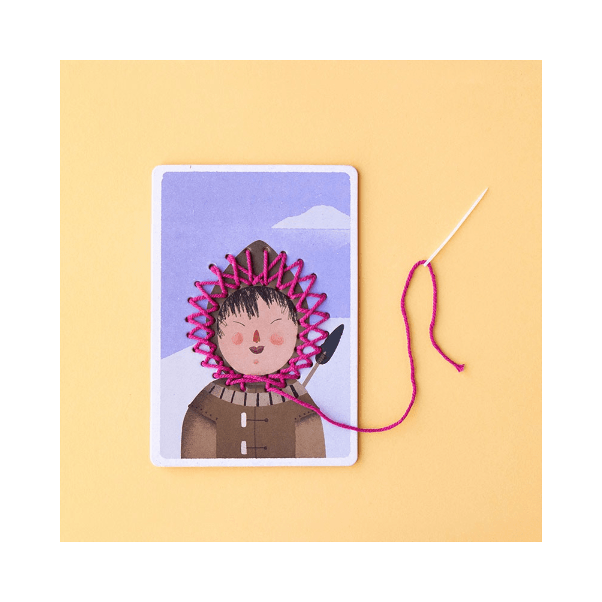 Bricolage kit de broderie - 4 ans et + - ZIG ZAG - Londji