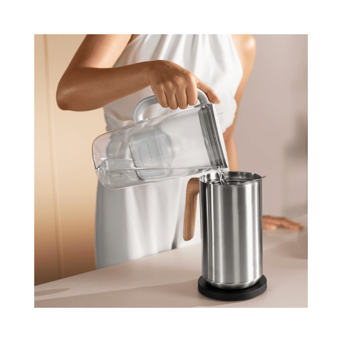 Brita Carafe Filtrante en Verre 2.5L 1050449 - Brita