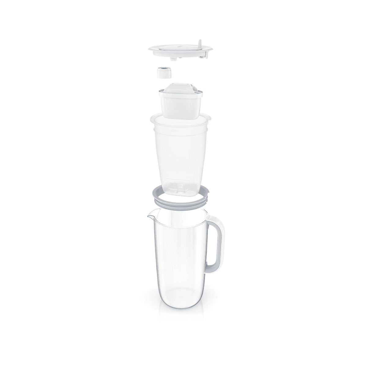 Brita Carafe Filtrante en Verre 2.5L 1050449 - Brita
