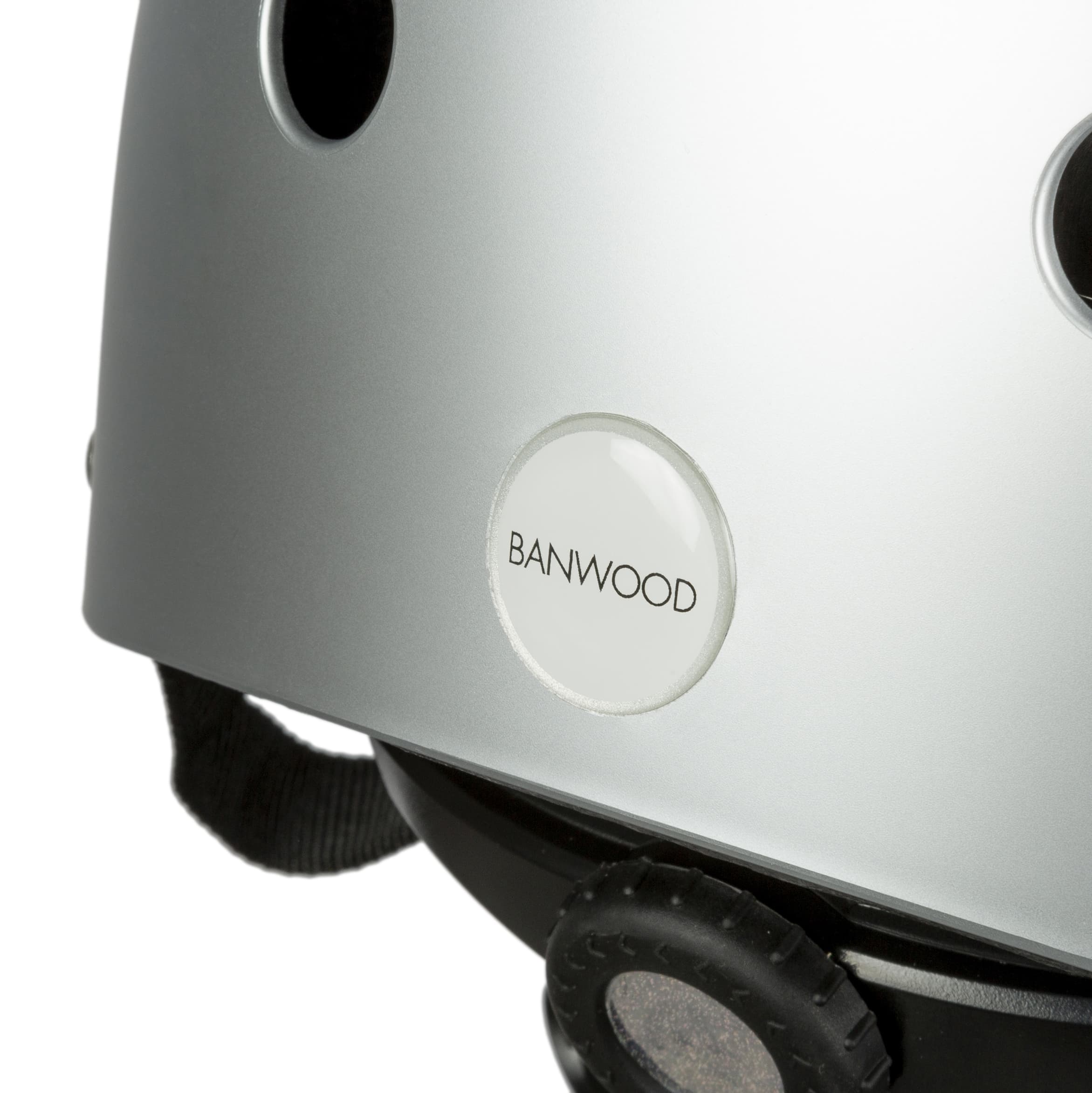 Kinderhelmen - chroom - Classic Helmet Matte Chrome - Banwood