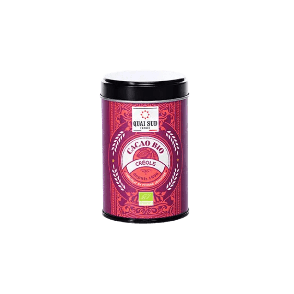 Cacao CREOLE (vanille, épices) BIO 250g - Quai Sud