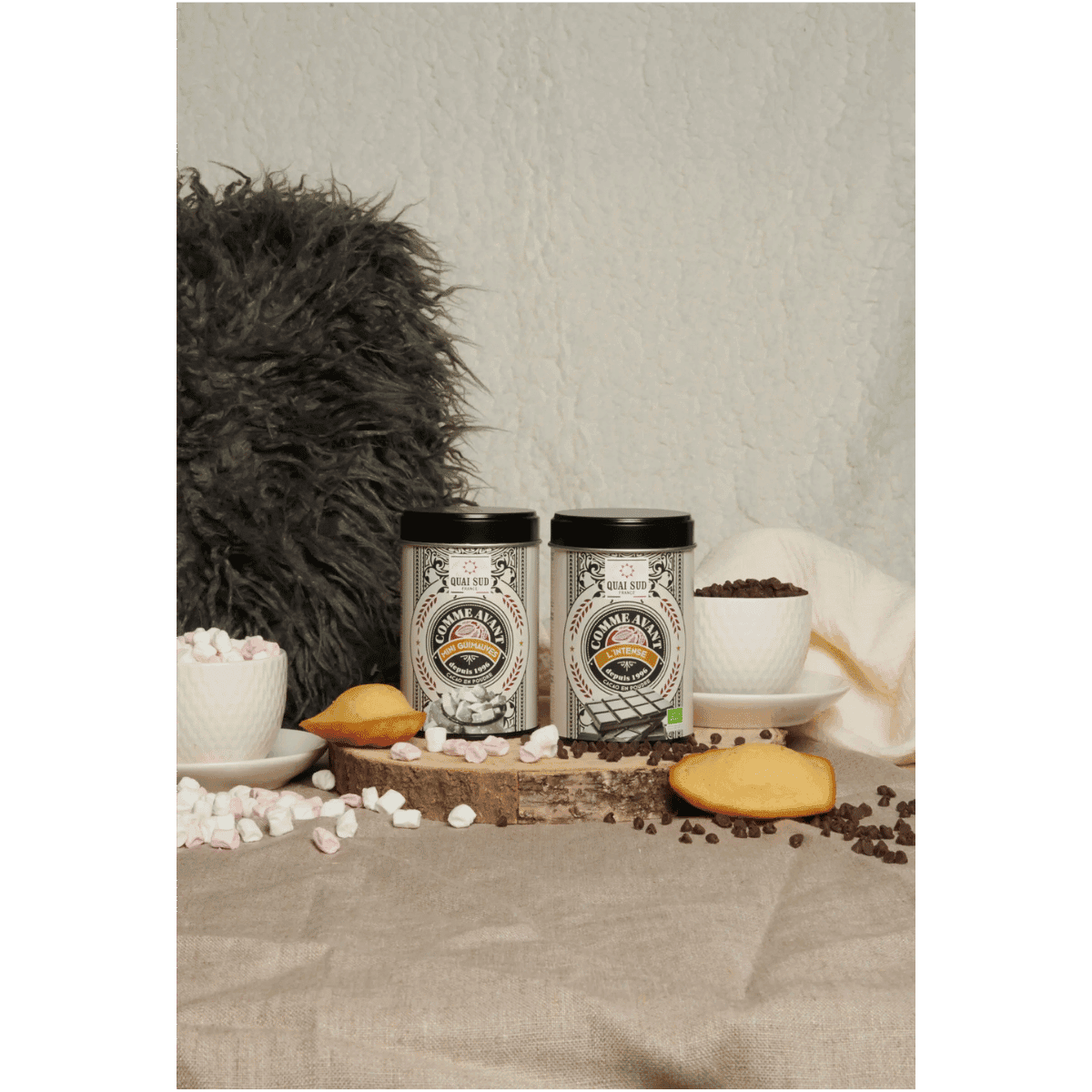 Cacao MINI GUIMAUVE BIO 250g - Quai Sud