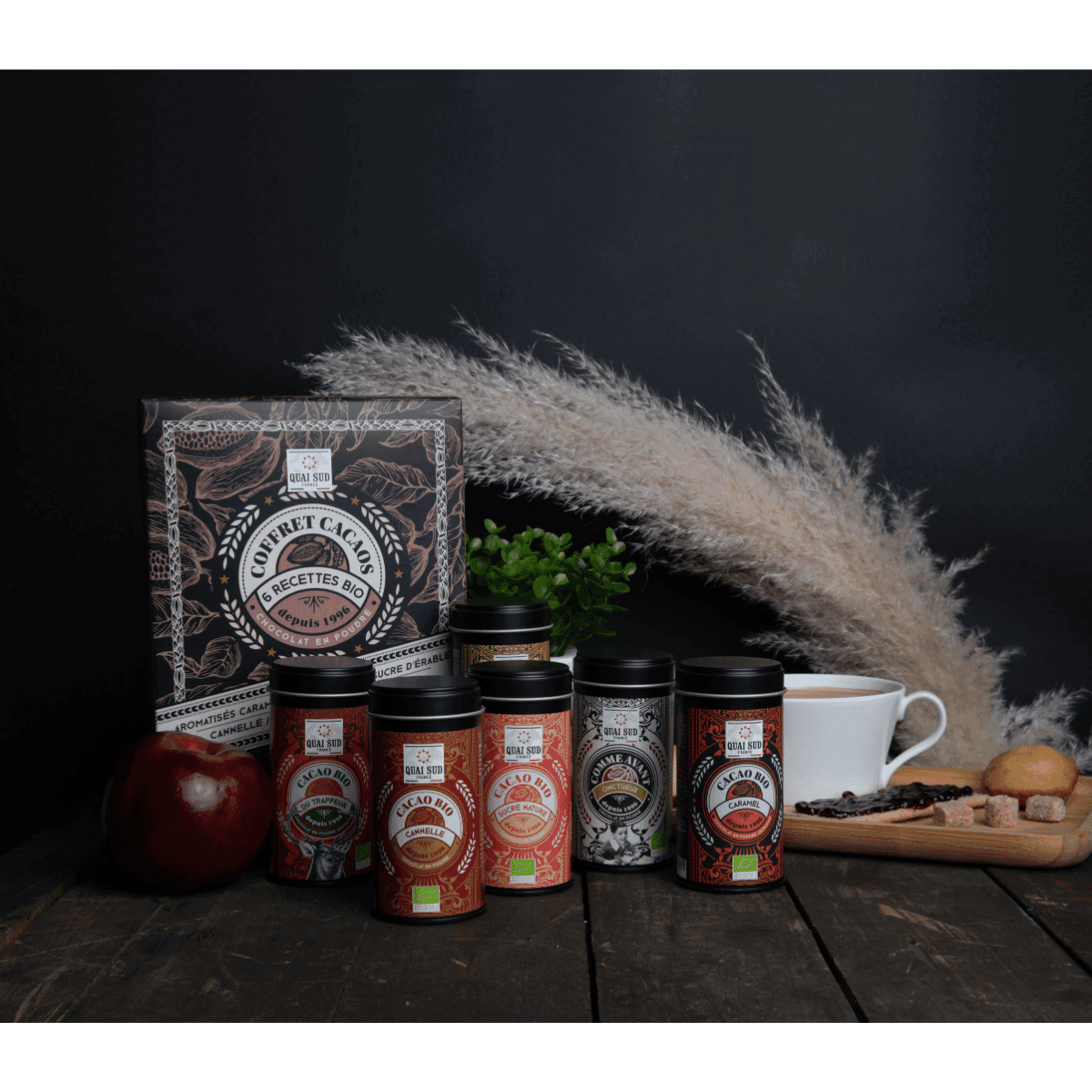 Cacao NOISETTE BIO 250g - Quai Sud