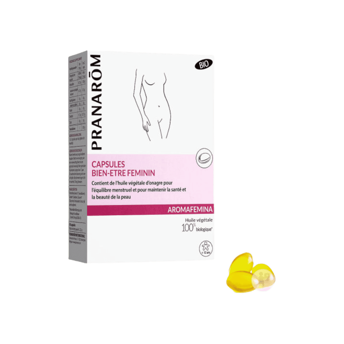 Capsules Bien-être féminin BIO - 30 capsules - Pranarôm