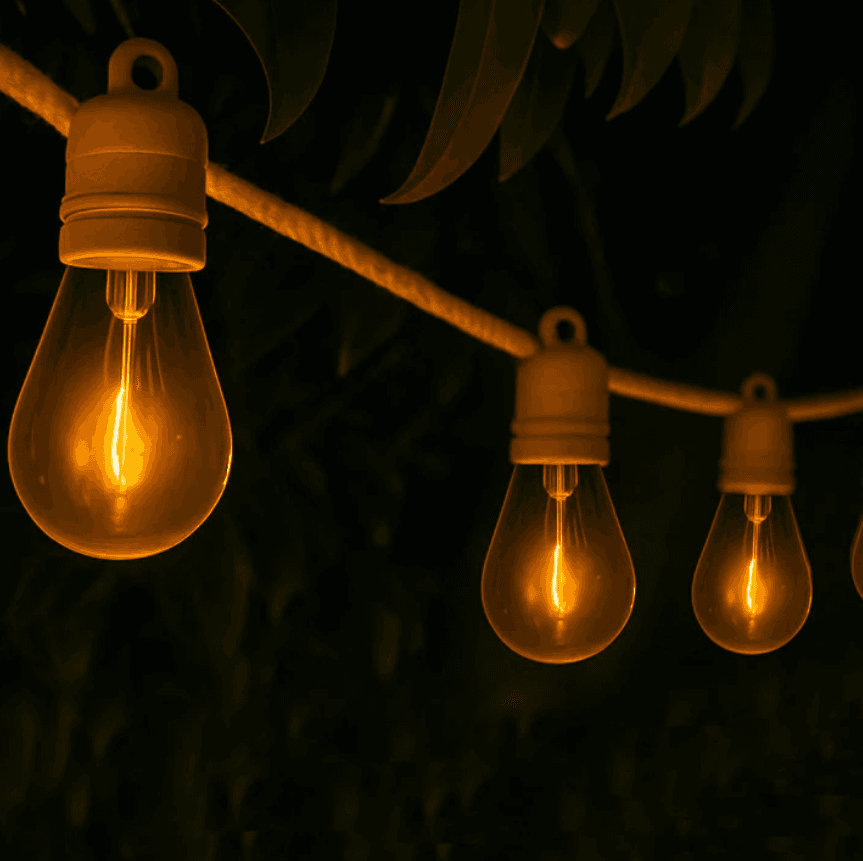 Guirlande lumineuse guinguette solaire - FANTASY CORD SOLAR - Lumisky