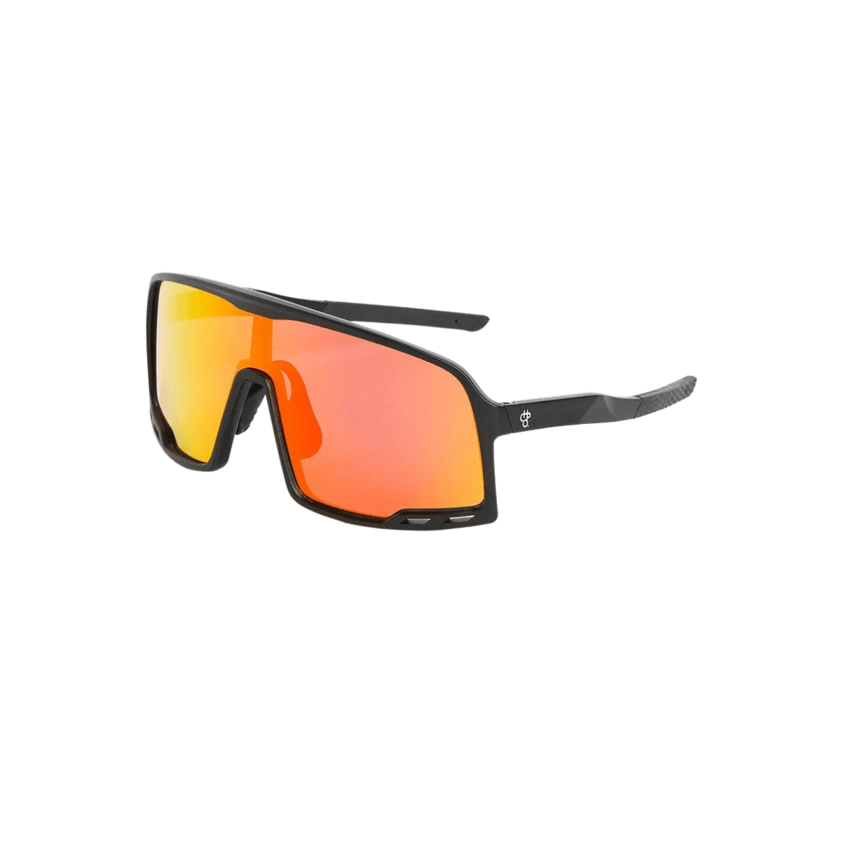 Lunettes de soleil Henrik - Black/Red Mirror 16132PB - CHPO
