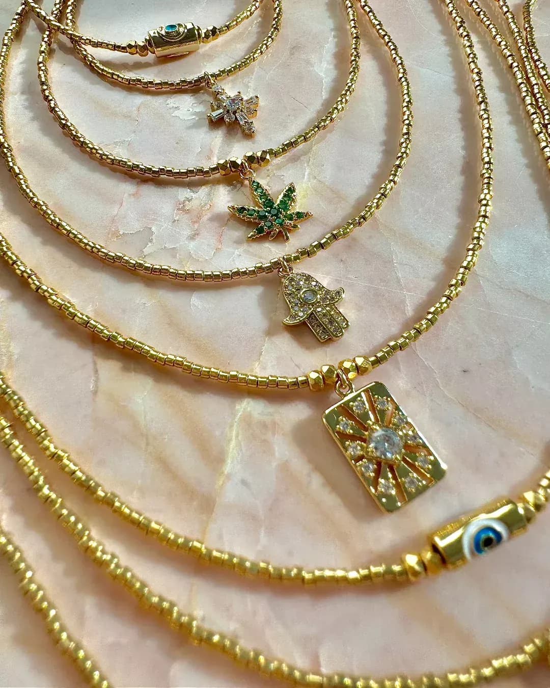 Collier Choker LUCE NK035 - Apsara Jewels