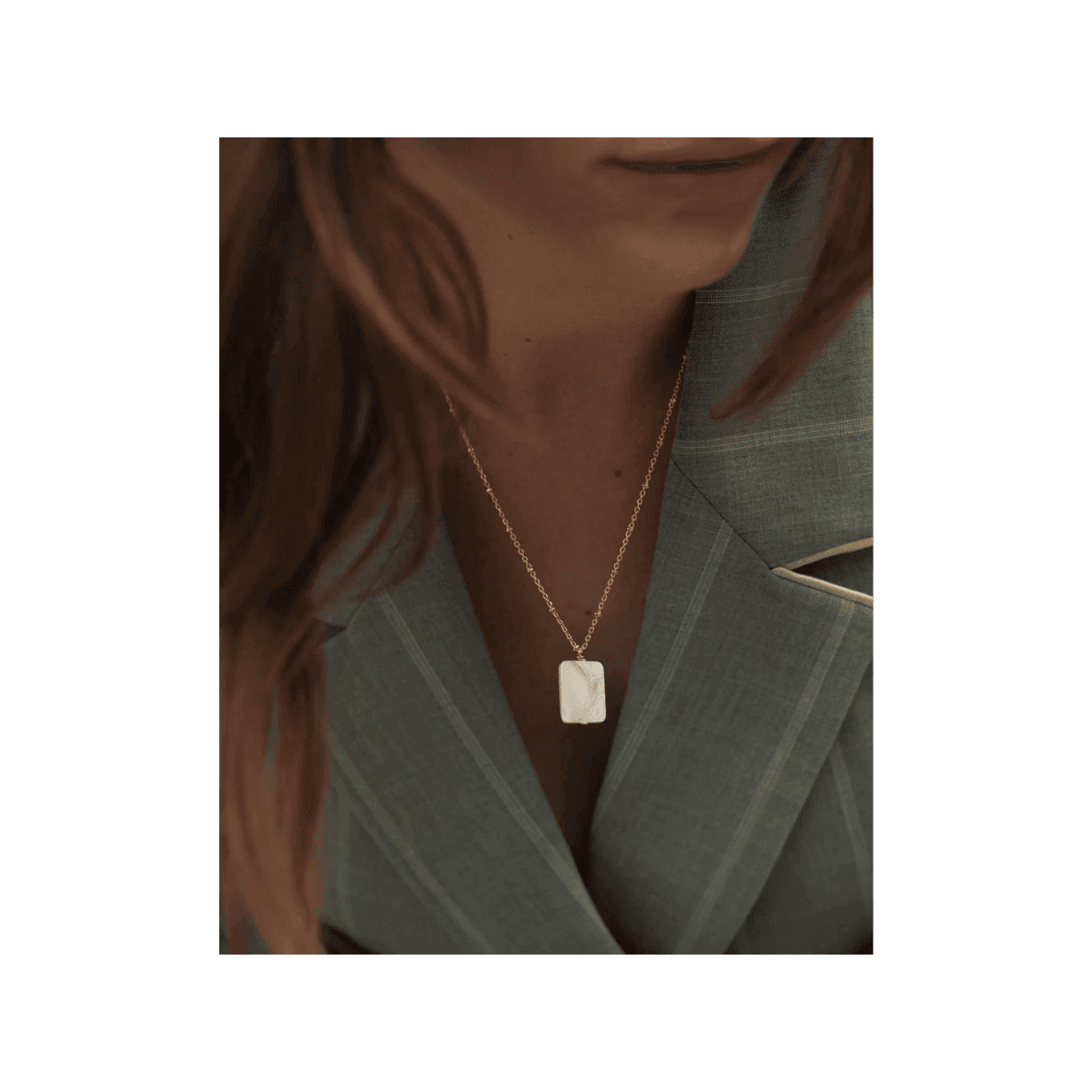 Collier Louisa - Plaqué or - Aglaïa & Co